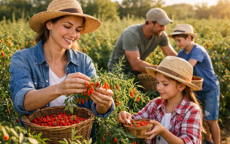 Stable mais ferme : les prix des baies de goji séchées tiennent bon en Europe