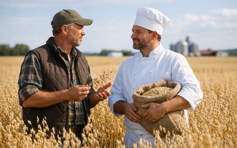 German Feed Oats Flat at €195/t as Markets Look Past Black Sea Risks