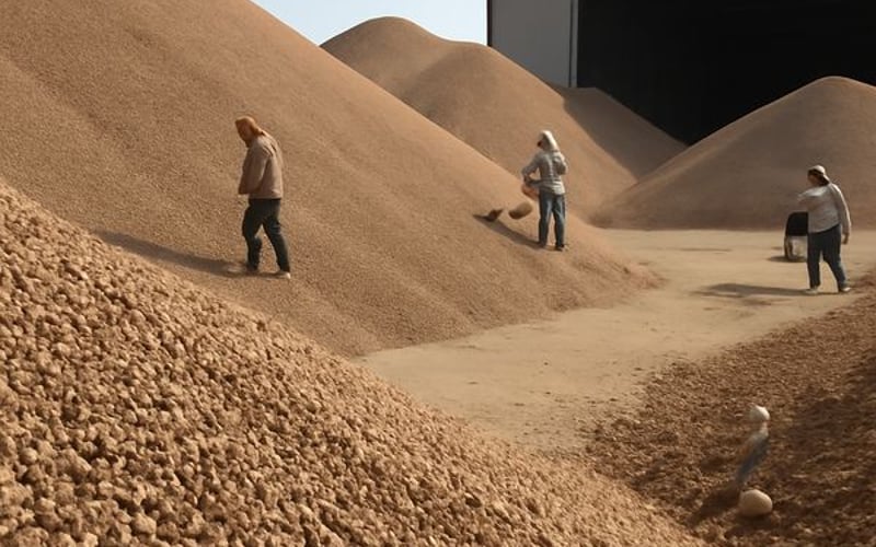 Le marché des pois chiches s'affaiblit : le desi chana indien sous pression de la demande
