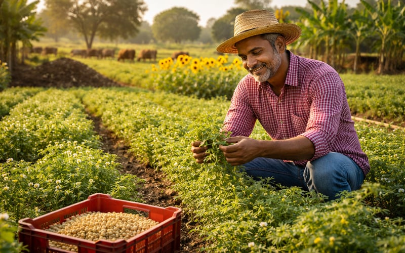 Indian Chickpeas: Firm Chana Market as Expensive Imports Meet Festive Demand