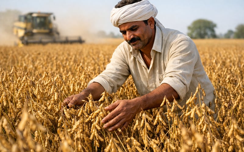 Las cotizaciones de la soja india se mantienen firmes ante una fuerte demanda global