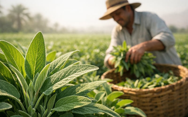 Egyptian Sage FOB Cairo Ticks Higher as Hot, Humid Weather Settles In