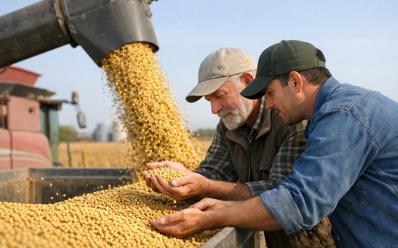 Soybeans Edge Higher as New USDA Export Sales System Sharpens Demand Signals