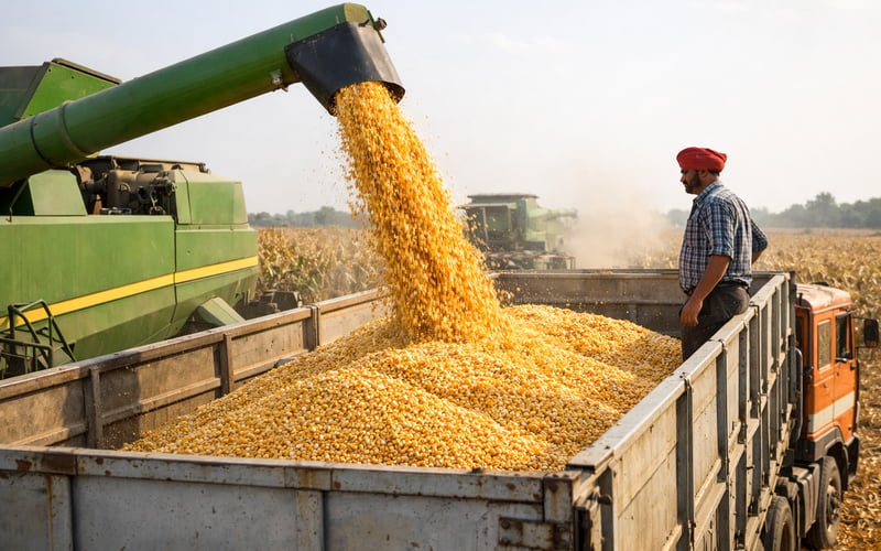 India’s Popcorn Maize Boom Reshapes Niche Corn Trade