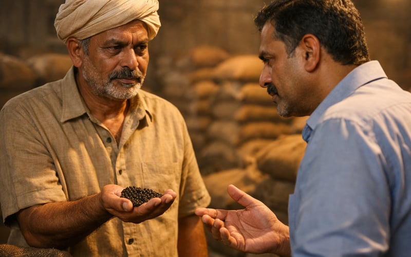 Indian Black Pepper Stays Firm as Tight Stocks Meet Solid Demand