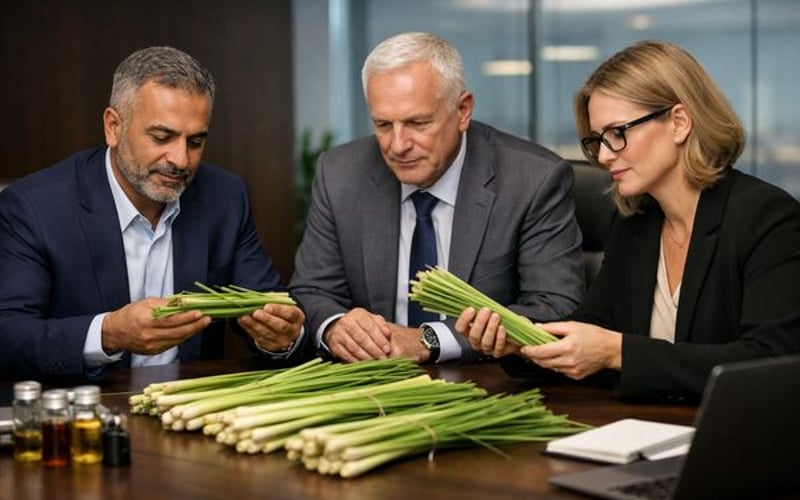 Le citronnelle égyptien FOB Le Caire grimpe légèrement en raison d'une demande d'exportation solide