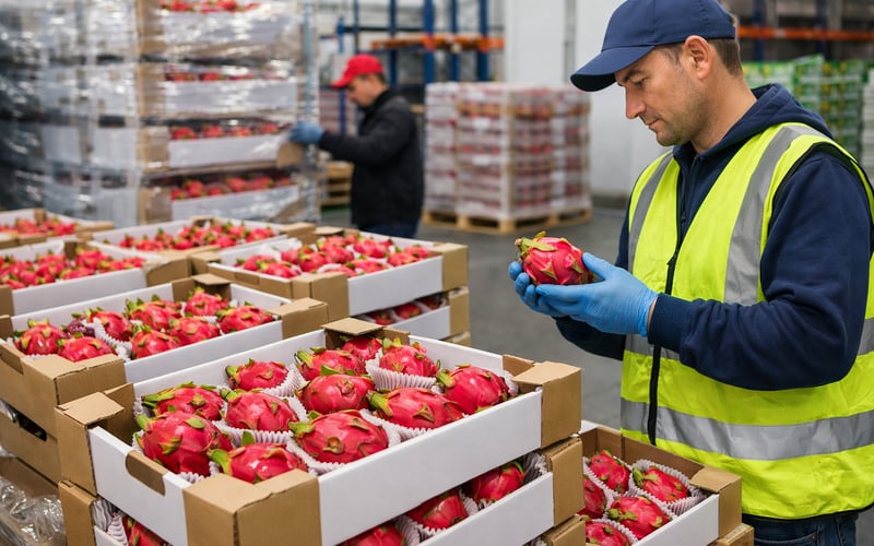 La pitahaya Red Dragon gagne du terrain comme exportation de niche depuis l’Andalousie