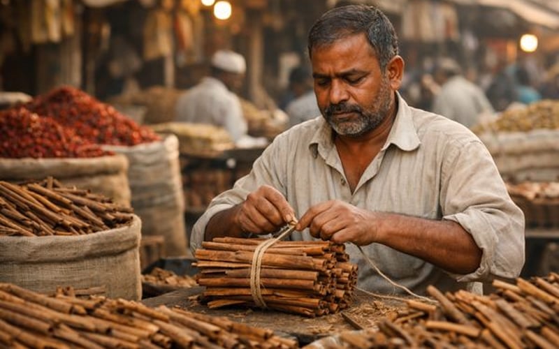 Precios estables de cassia orgánica en India en medio de la incertidumbre climática