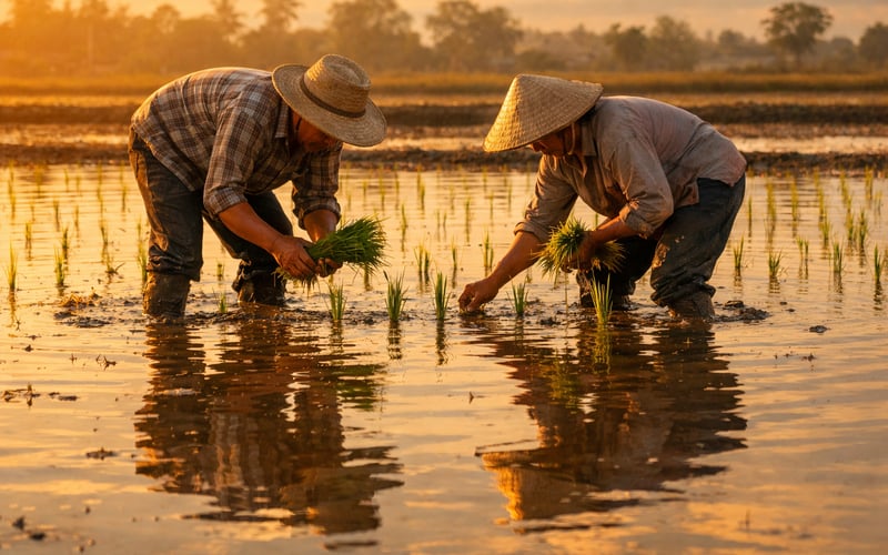 Rice Futures Ease as Asian FOB Prices Drift Lower on Weather Jitters