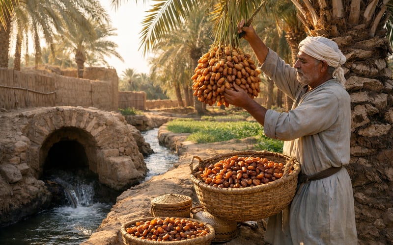 Organic Date Prices Hold Firm as Heat Builds in North Africa & South Asia