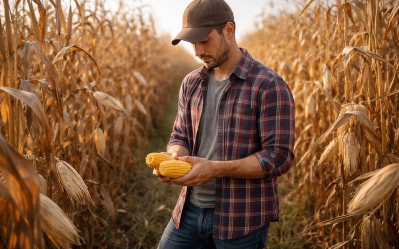German Corn Prices Edge Higher as Dry Weather Tightens Feed Supply