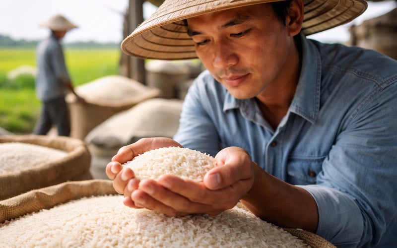 Vietnam Rice Rally Pushes Asian Export Market Toward Tighter Phase