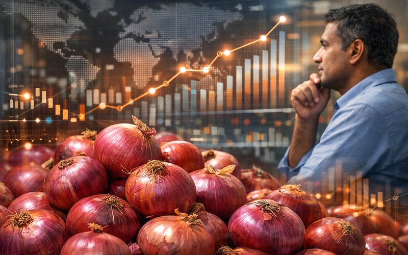 Onion Prices Surge in India as Supply Tightens and Processed Market Holds Steady