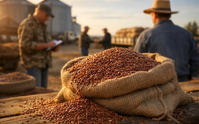 Softening EU Linseed Prices as Kazakhstan Tightens Grip on Supply