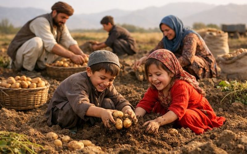 Kartoffelhandel: Afghanistans Zentralasien-Lücke gegenüber sinkenden Euro-Stärkepreisen