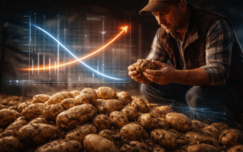 Crete Floods Hit Lasithi Potatoes: Local Shock, Limited Global Impact