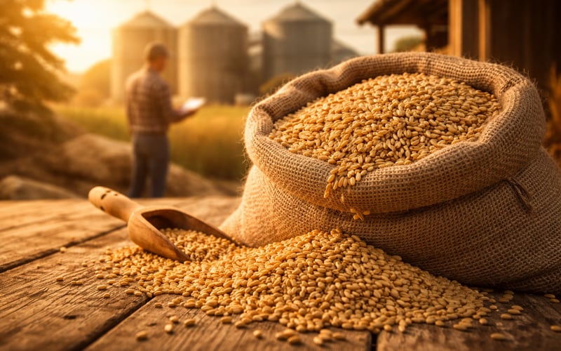 German Feed Barley Edges Softer While Black Sea Risk Supports Floor