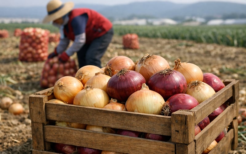 South Korea’s Onion Glut Pressures Prices as Consumption Campaign Kicks Off