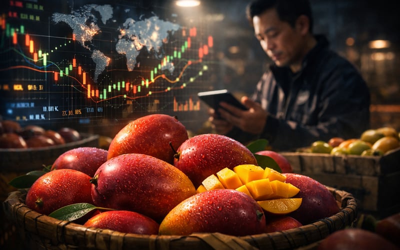 Taiwanese Irwin mangoes debut in France and reshape Europe’s premium mango segment