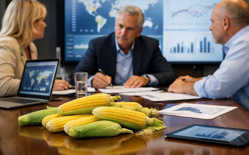 Corn edges lower as CBOT softens while Black Sea basis firms
