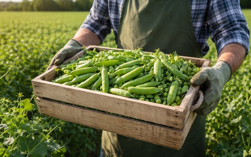 Pea Market Split: Firm Indian Pulses, Flat Black Sea Prices, Weather Risk in Europe