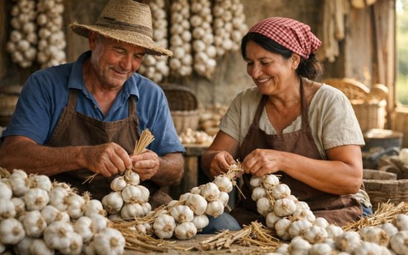 Mercado de Ajo Estable, pero el Calor Climático y las Rutas Comerciales Mantienen Vivo el Prima de Riesgo