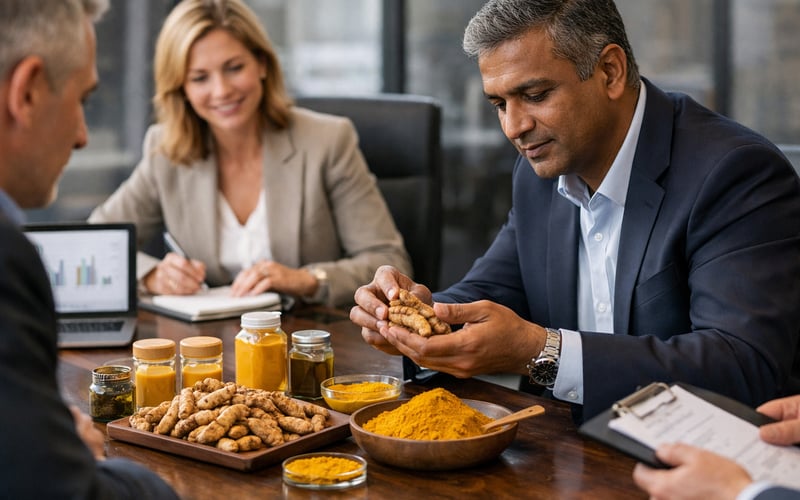 Indian Turmeric Edges Higher as Nizamabad Spot and Futures Rebound