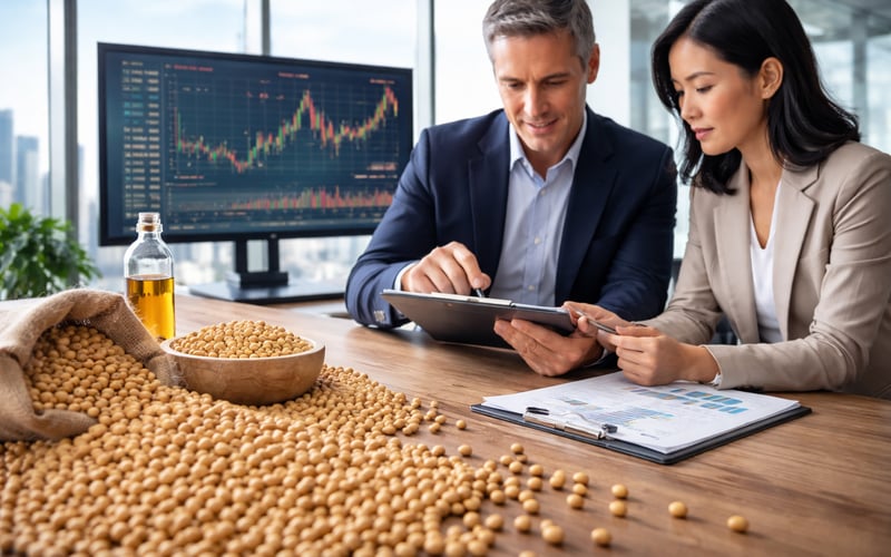 Soybean Market Steady as Record Soymeal Exports Cap a Well‑Supplied Complex