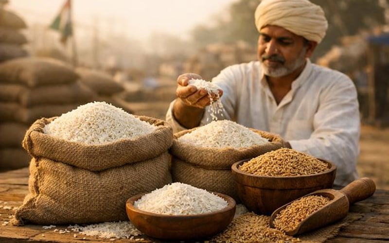 India’s Basmati Rice Exports Face GI Uncertainty Amid Strong Demand