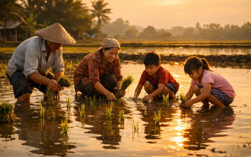 Global Rice Steady, Basmati Trade Rewires Away from the Gulf