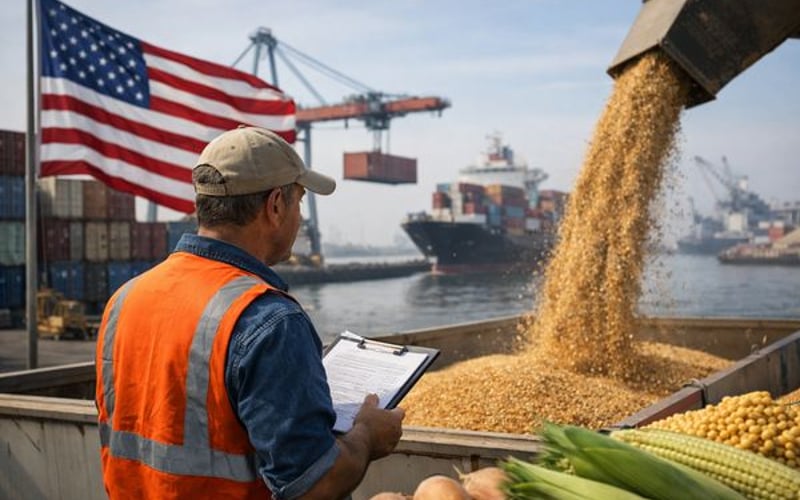 US-Handelsbilanzdefizit weitet sich im März aus, während Importe und Exporte Rekorde erreichen – Gemischte Signale für den Agrarhandel