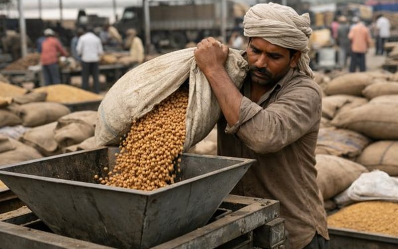 Indian Chickpeas Consolidate at Firm Levels as Monsoon Risks Build
