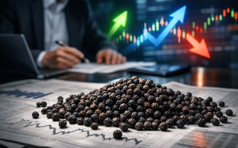 Pepper Prices Firm as Vietnam Rally Meets Steady Indian and Sri Lankan Supply