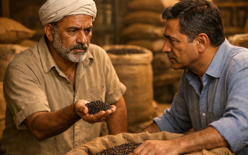 Pepper Prices Edge Higher as Monsoon Risks Keep Supply Tight