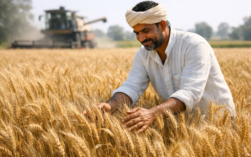 ALE Inde–Royaume‑Uni : impact limité à court terme sur le blé, ajustements subtils à long terme