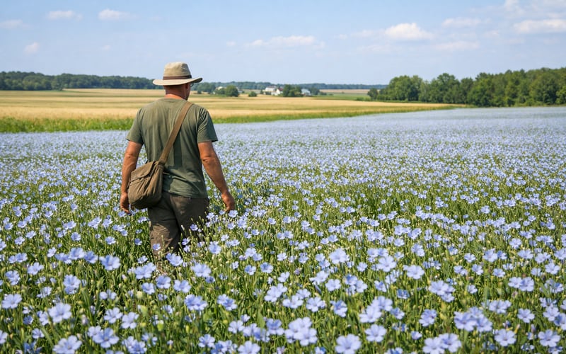 Ukraine Flaxseed Edges Lower as Weather Stays Supportive but Demand Soft