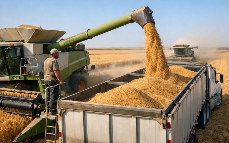 Syrian Wheat Harvest Improves Food Security as Global Prices Stabilise