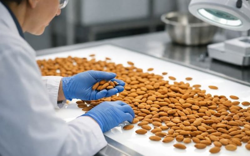 Le marché des amandes se renforce alors que la demande indienne pour les kernels se rétablit
