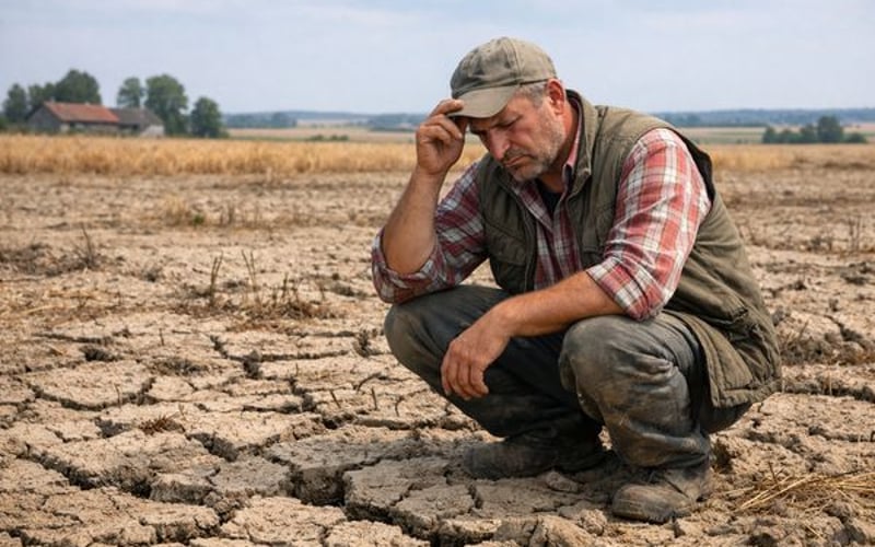 Severe Rainfall Deficit in Poland Threatens 2026 Crop Yields and Exportable Surplus