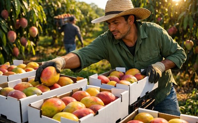 Ścisk mango w Pakistanie: niższe zbiory, kosztowne trasy i zmieniający się popyt