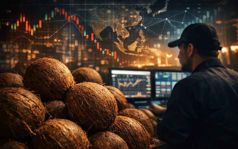Desiccated Coconut Prices Hold Steady as El Niño Risk Builds in SE Asia
