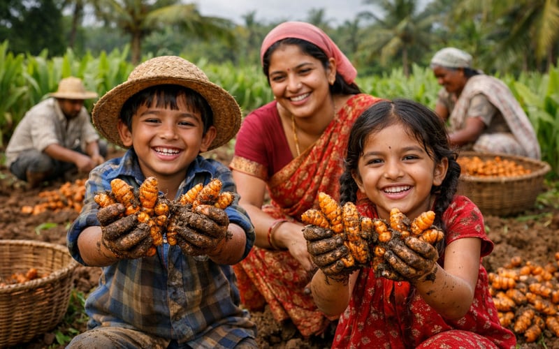 Indian Turmeric Prices Hold Firm as Monsoon Risks Linger