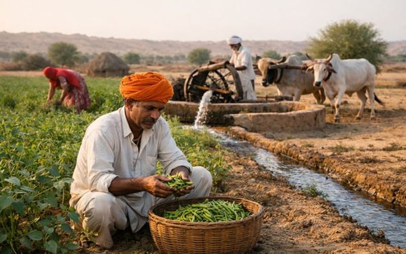 ग्वार बीज बाजार नरम होता है क्योंकि भौतिक मांग धीमी होती है लेकिन वायदा समर्थन का संकेत करता है