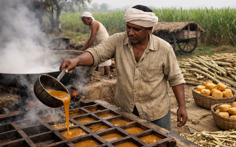 Sugar Firms as India’s Weak Monsoon Lifts Risk Premium