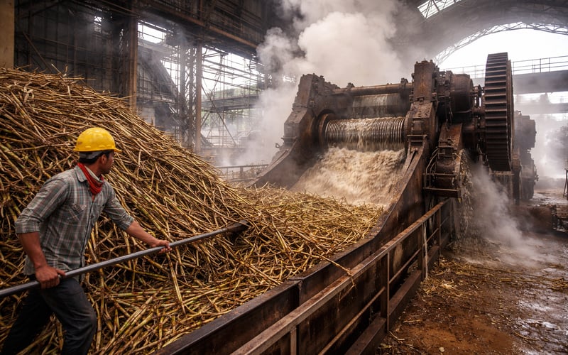 Late Monsoon Rains Threaten Uttar Pradesh Sugarcane and Support Firm Sugar Prices