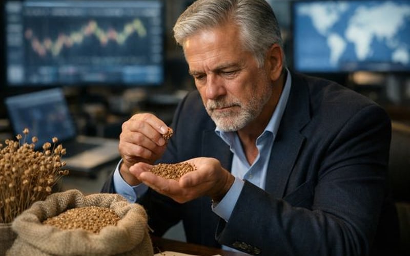 Ukrainian Flax Prices Edge Higher on Stable Demand and Weather Relief