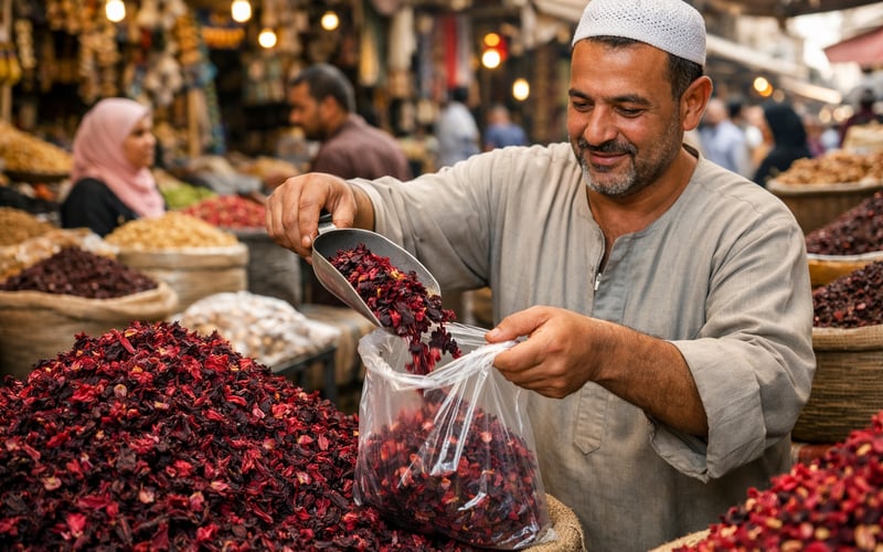 Egyptian Hibiscus FOB Cairo Steady But Supported by FX and Freight Risks
