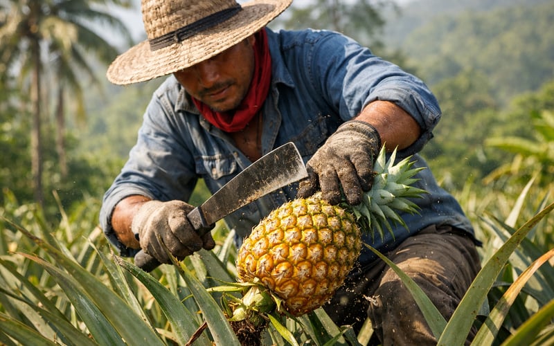 Dried Pineapple Steady to Firmer as Thai Rains Contrast with Warm Vietnam