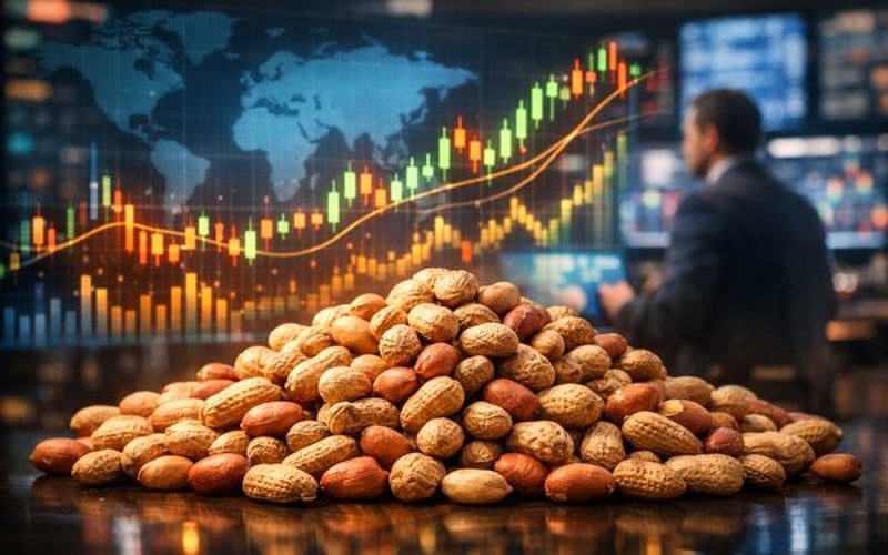 Les Cacahuètes Indiennes Restent Solides Alors que le Conflit en Iran Élève le Complexe des Huiles Comestibles