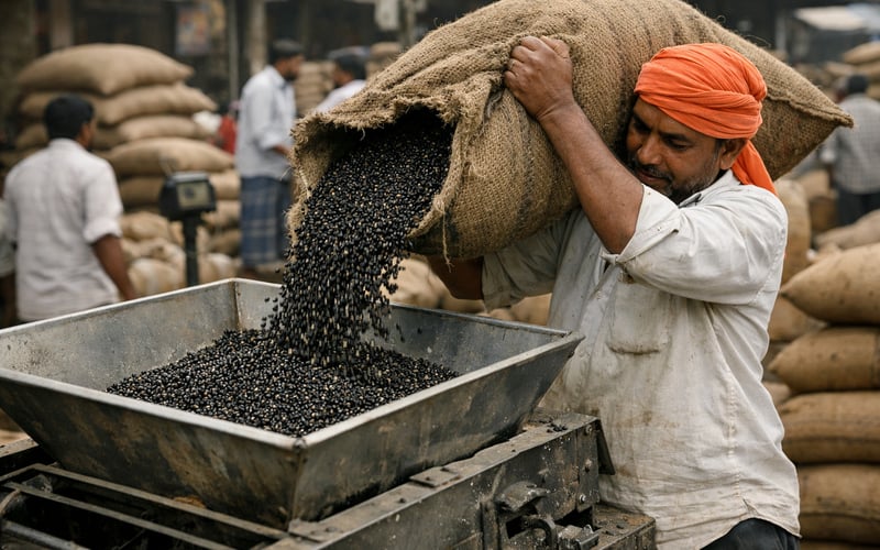 Import Parity Lifts Indian Black Gram, But Monsoon and Demand Cap Upside